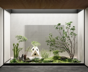 Modern Plant Landscaping-ID:877492906