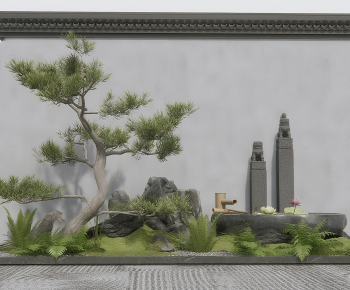 New Chinese Style Rockery Waterscape-ID:615577949