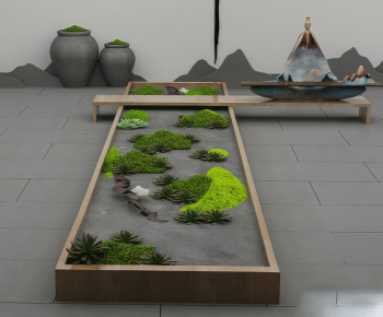 New Chinese Style Plant Landscaping-ID:478091008