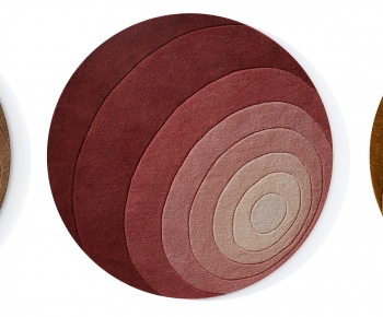 Modern Circular Carpet-ID:873464115