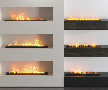 Modern Electronic Fireplace-ID:337634092