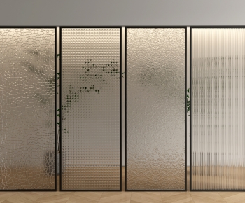 Modern Glass Screen Partition-ID:438574084
