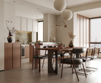 New Chinese Style Dining Room-ID:937067032