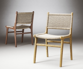 Wabi-sabi Style Dining Chair-ID:729448089