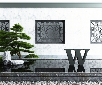 New Chinese Style Rockery Waterscape-ID:644293072