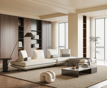 Modern A Living Room-ID:646724945
