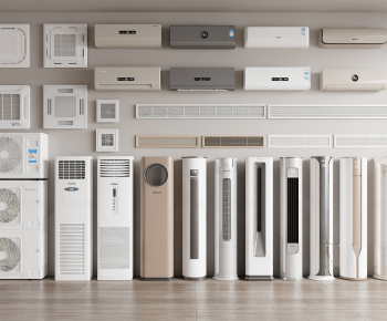 Modern Air Conditioner-ID:808474064