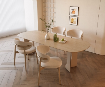 Modern Dining Table And Chairs-ID:330670123