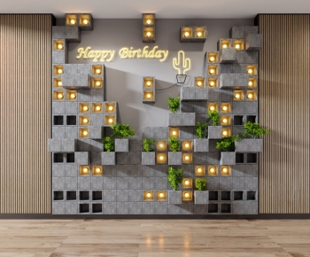 Modern Plant Wall-ID:667350059