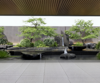 New Chinese Style Rockery Waterscape-ID:931130899