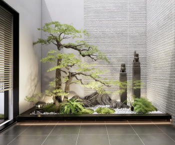 New Chinese Style Plant Landscaping-ID:149393088