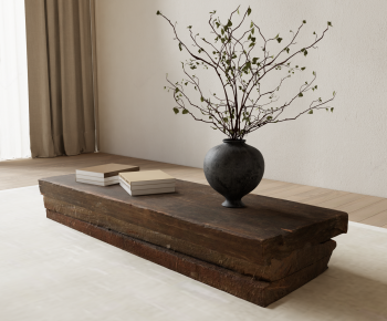 Wabi-sabi Style Coffee Table-ID:365644936
