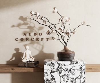 Wabi-sabi Style Flower Arrangement-ID:527799154