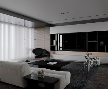 Modern A Living Room-ID:738440992