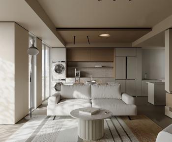 Modern A Living Room-ID:194618945