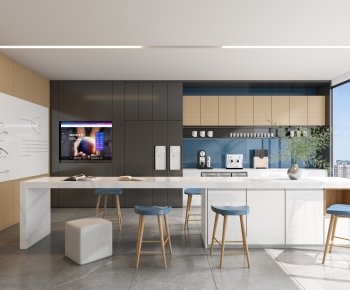 Modern Office Tea Room-ID:355591062