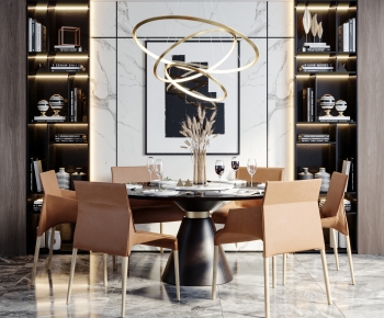 Modern Dining Table And Chairs-ID:471317051