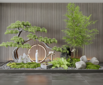 New Chinese Style Plant Landscaping-ID:914515022