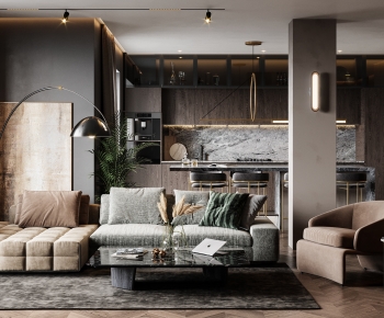 Modern Sofa Combination-ID:800940044