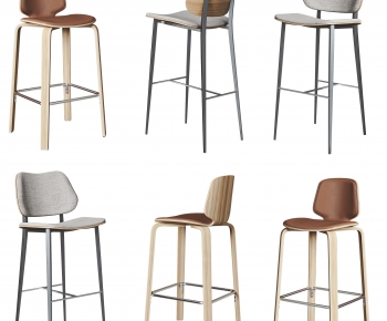 Nordic Style Bar Chair-ID:457943926