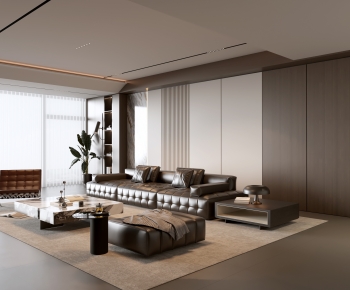 Modern A Living Room-ID:410320819