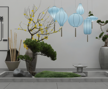 New Chinese Style Garden-ID:680121902