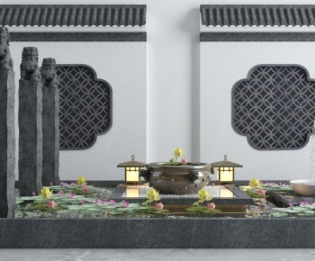 New Chinese Style Garden-ID:289274934