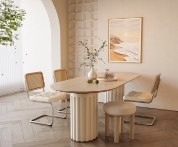 Modern Dining Table And Chairs-ID:841441211