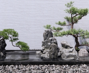 New Chinese Style Rockery Waterscape-ID:156793122