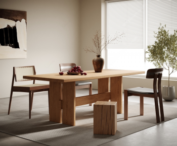 Modern Dining Table And Chairs-ID:889534958