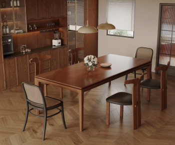 Modern Dining Table And Chairs-ID:182164914