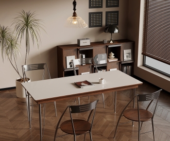 Modern Dining Table And Chairs-ID:642648942