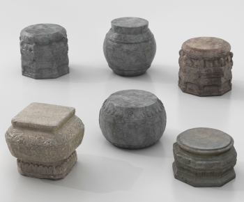 Chinese Style Stool-ID:742216111