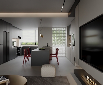 Modern A Living Room-ID:704081064