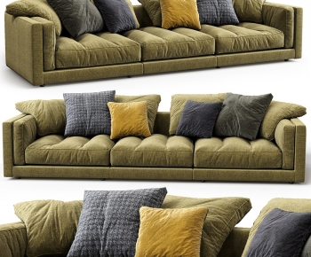 Modern Three-seat Sofa-ID:817043078