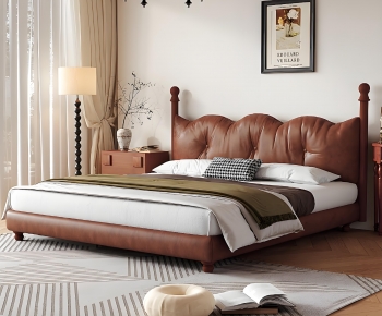 French Style Double Bed-ID:769169334