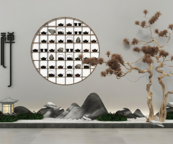 New Chinese Style Garden-ID:901324034