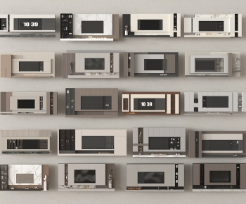 Modern TV Wall-ID:126455072