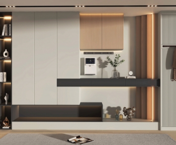 Modern Shoe Cabinet-ID:394499312