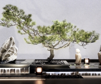 New Chinese Style Rockery Waterscape-ID:963015081