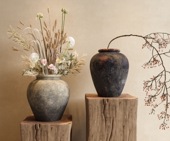 Wabi-sabi Style Flower Arrangement-ID:189460993