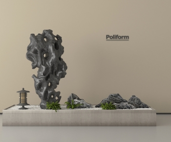 New Chinese Style Plant Landscaping-ID:684006934