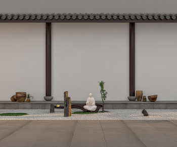New Chinese Style Garden-ID:374833114