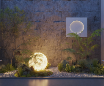 Modern Plant Landscaping-ID:114474069