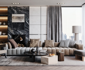 Modern Sofa Combination-ID:324287895