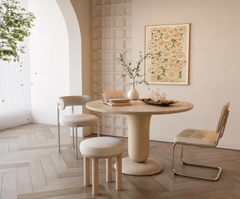 Modern Dining Table And Chairs-ID:480129773