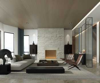 Modern A Living Room-ID:270963911