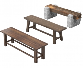 New Chinese Style Bench-ID:736535072