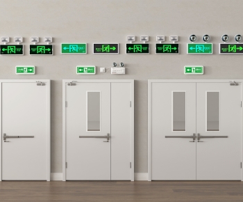 Modern Fire Door-ID:162476062