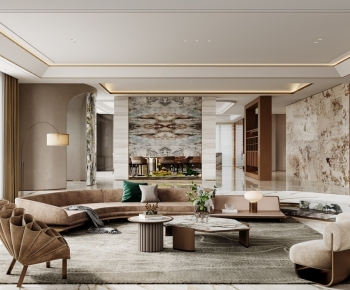 Modern A Living Room-ID:570003035